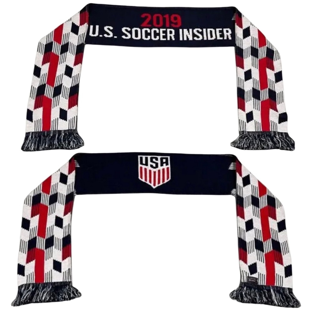Ruffneck US Soccer Scarf Team USA Insider 2019 FIFA World Cup Red White Blue